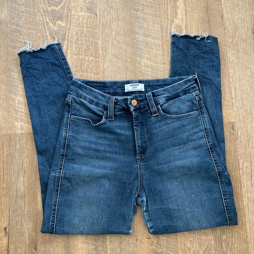 LEVIS | Denizen High Rise Ankle Skinny Jeans - Picture 2 of 7